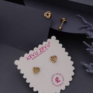 BOLL-224 Anti-Tarnish Stainless Steel Boll Back Studs from Kiyu Ziyu by Zyra Creation