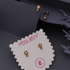 BOLL-227 Anti-Tarnish Stainless Steel Boll Back Studs from Kiyu Ziyu by Zyra Creation