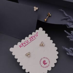 BOLL-234 Anti-Tarnish Stainless Steel Boll Back Studs from Kiyu Ziyu by Zyra Creation