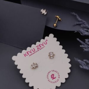 BOLL-236 Anti-Tarnish Stainless Steel Boll Back Studs from Kiyu Ziyu by Zyra Creation