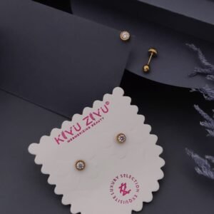 BOLL-240 Anti-Tarnish Stainless Steel Boll Back Studs from Kiyu Ziyu by Zyra Creation