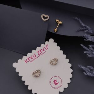 BOLL-241 Anti-Tarnish Stainless Steel Boll Back Studs from Kiyu Ziyu by Zyra Creation