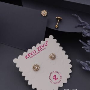 BOLL-247 Anti-Tarnish Stainless Steel Boll Back Studs from Kiyu Ziyu by Zyra Creation