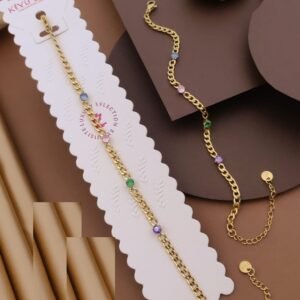 BR-10941 Anti-Tarnish Stainless Steel Chain Bracelets from Kiyu Ziyu by Zyra Creation