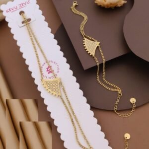 BR-10944 Anti-Tarnish Stainless Steel Chain Bracelets from Kiyu Ziyu by Zyra Creation