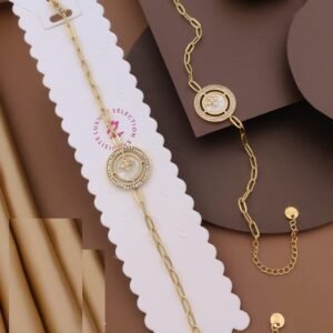 BR-10946 Anti-Tarnish Stainless Steel Chain Bracelets from Kiyu Ziyu by Zyra Creation