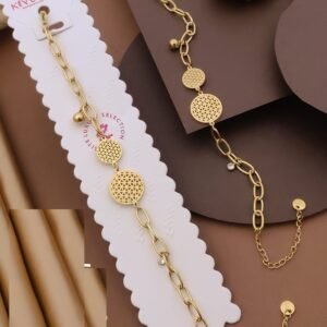 BR-10947 Anti-Tarnish Stainless Steel Chain Bracelets from Kiyu Ziyu by Zyra Creation