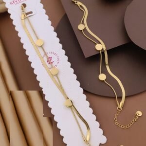 BR-10949 Anti-Tarnish Stainless Steel Chain Bracelets from Kiyu Ziyu by Zyra Creation
