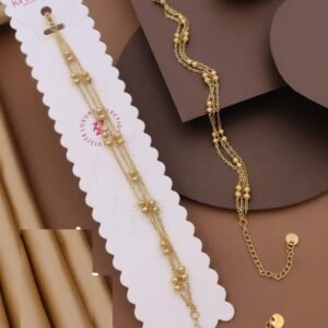 BR-10950 Anti-Tarnish Stainless Steel Chain Bracelets from Kiyu Ziyu by Zyra Creation