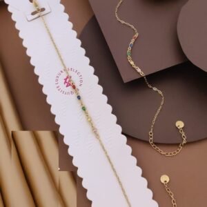 BR-10952 Anti-Tarnish Stainless Steel Chain Bracelets from Kiyu Ziyu by Zyra Creation