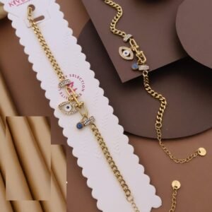 BR-10953 Anti-Tarnish Stainless Steel Chain Bracelets from Kiyu Ziyu by Zyra Creation
