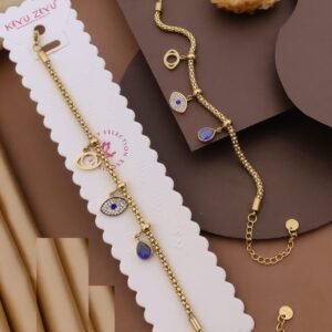 BR-10957 Anti-Tarnish Stainless Steel Chain Bracelets from Kiyu Ziyu by Zyra Creation