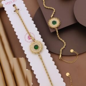 BR-10959 Anti-Tarnish Stainless Steel Chain Bracelets from Kiyu Ziyu by Zyra Creation