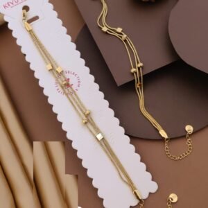 BR-10960 Anti-Tarnish Stainless Steel Chain Bracelets from Kiyu Ziyu by Zyra Creation