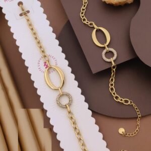 BR-10961 Anti-Tarnish Stainless Steel Chain Bracelets from Kiyu Ziyu by Zyra Creation