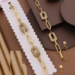 BR-10964 Anti-Tarnish Stainless Steel Chain Bracelets from Kiyu Ziyu by Zyra Creation