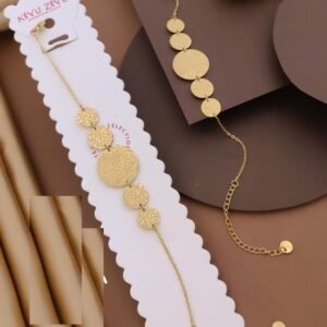 BR-10966 Anti-Tarnish Stainless Steel Chain Bracelets from Kiyu Ziyu by Zyra Creation