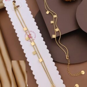BR-10967 Anti-Tarnish Stainless Steel Chain Bracelets from Kiyu Ziyu by Zyra Creation