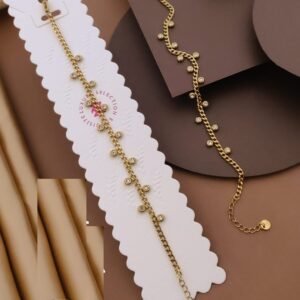 BR-10968 Anti-Tarnish Stainless Steel Chain Bracelets from Kiyu Ziyu by Zyra Creation