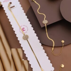 BR-10969 Anti-Tarnish Stainless Steel Chain Bracelets from Kiyu Ziyu by Zyra Creation