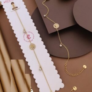 BR-10970 Anti-Tarnish Stainless Steel Chain Bracelets from Kiyu Ziyu by Zyra Creation
