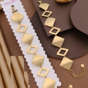 BR-10974 Anti-Tarnish Stainless Steel Chain Bracelets from Kiyu Ziyu by Zyra Creation