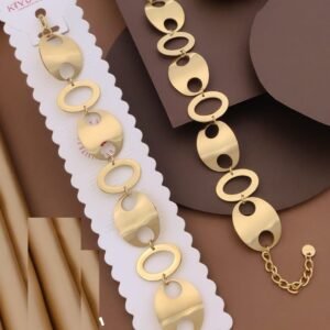 BR-10976 Anti-Tarnish Stainless Steel Chain Bracelets from Kiyu Ziyu by Zyra Creation
