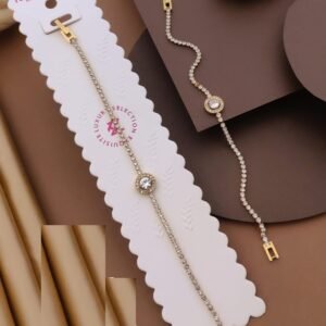 BR-10977 Anti-Tarnish Stainless Steel Chain Bracelets from Kiyu Ziyu by Zyra Creation