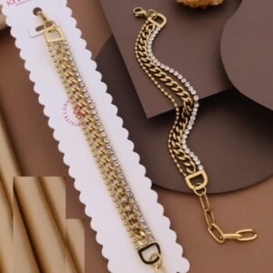 BR-10984 Anti-Tarnish Stainless Steel Chain Bracelets from Kiyu Ziyu by Zyra Creation