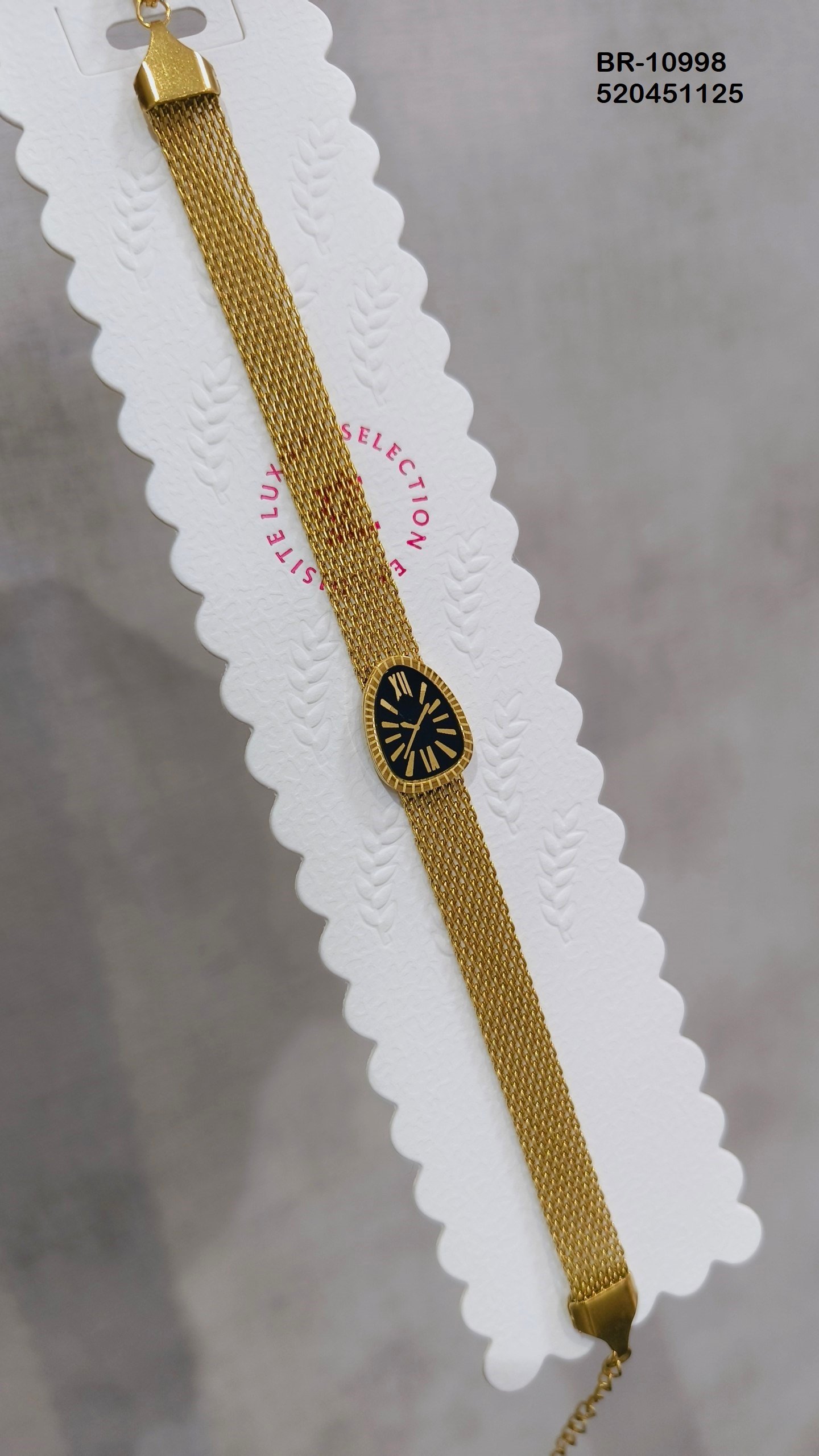 br 10998 1.jpg BR-10998 Anti-Tarnish Stainless Steel Chain Bracelets from Kiyu Ziyu by Zyra Creation