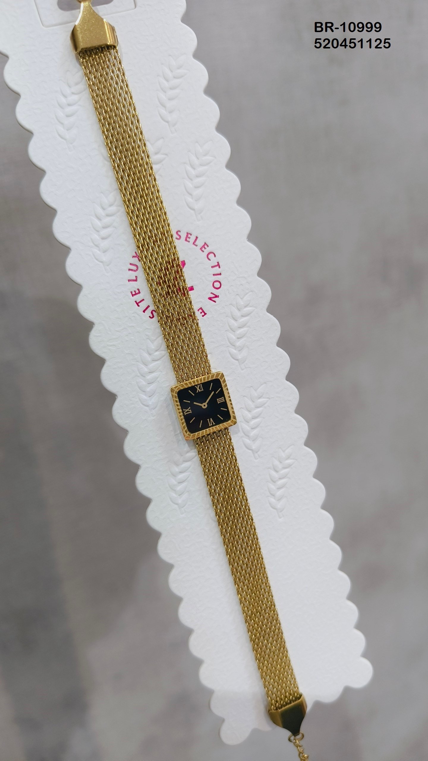 br 10999.jpg BR-10999 Anti-Tarnish Stainless Steel Chain Bracelets from Kiyu Ziyu by Zyra Creation