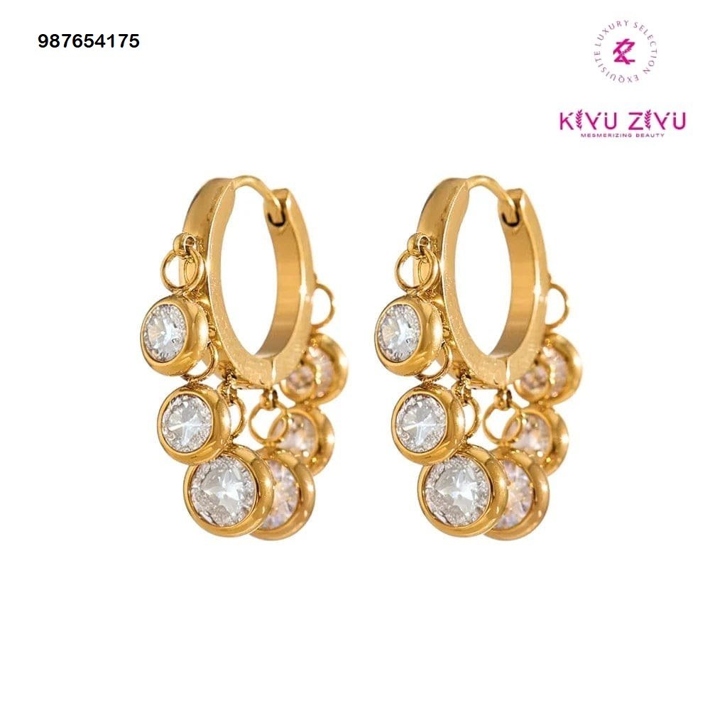 er 11045 3.jpg ER-11045 Anti-Tarnish Stainless Steel Earrings from Kiyu Ziyu by Zyra Creation