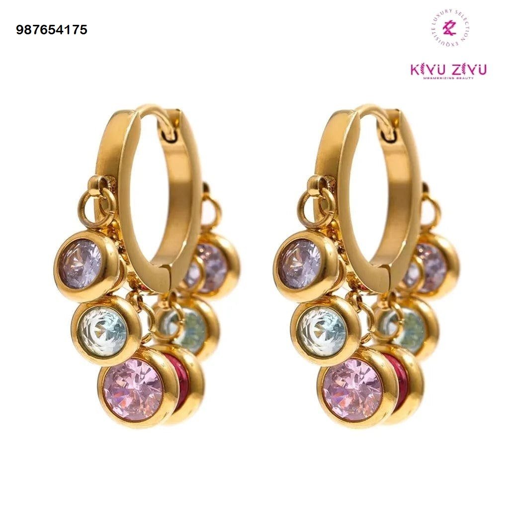 er 11047 3.jpg ER-11047 Anti-Tarnish Stainless Steel Earrings from Kiyu Ziyu by Zyra Creation