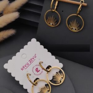 ER-11120 Anti-Tarnish Stainless Steel Earrings from Kiyu Ziyu by Zyra Creation