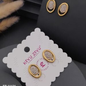 ER-11121 Anti-Tarnish Stainless Steel Earrings from Kiyu Ziyu by Zyra Creation