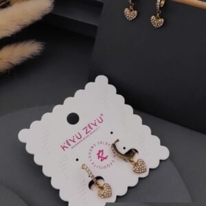 ER-11122 Anti-Tarnish Stainless Steel Earrings from Kiyu Ziyu by Zyra Creation