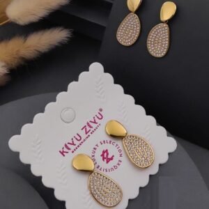 ER-11124 Anti-Tarnish Stainless Steel Earrings from Kiyu Ziyu by Zyra Creation