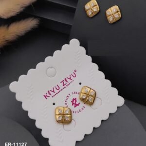 ER-11127 Anti-Tarnish Stainless Steel Earrings from Kiyu Ziyu by Zyra Creation