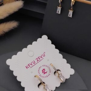 ER-11129 Anti-Tarnish Stainless Steel Earrings from Kiyu Ziyu by Zyra Creation