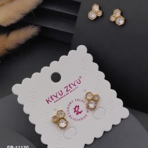 ER-11130 Anti-Tarnish Stainless Steel Earrings from Kiyu Ziyu by Zyra Creation