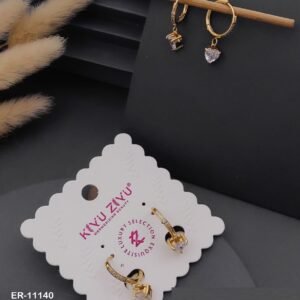 ER-11140 Anti-Tarnish Stainless Steel Earrings from Kiyu Ziyu by Zyra Creation