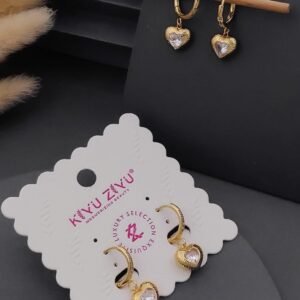 ER-11142 Anti-Tarnish Stainless Steel Earrings from Kiyu Ziyu by Zyra Creation