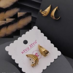 ER-11145 Anti-Tarnish Stainless Steel Earrings from Kiyu Ziyu by Zyra Creation