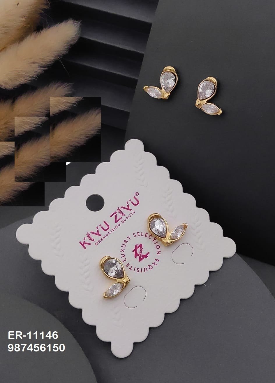 er 11146.jpg ER-11146 Anti-Tarnish Stainless Steel Earrings from Kiyu Ziyu by Zyra Creation