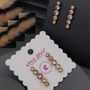 ER-11147 Anti-Tarnish Stainless Steel Earrings from Kiyu Ziyu by Zyra Creation