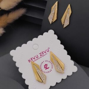 ER-11152 Anti-Tarnish Stainless Steel Earrings from Kiyu Ziyu by Zyra Creation