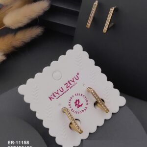 ER-11158 Anti-Tarnish Stainless Steel Earrings from Kiyu Ziyu by Zyra Creation