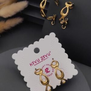 ER-11160 Anti-Tarnish Stainless Steel Earrings from Kiyu Ziyu by Zyra Creation