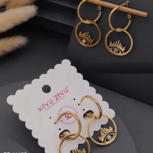 ER-11162 Anti-Tarnish Stainless Steel Earrings from Kiyu Ziyu by Zyra Creation