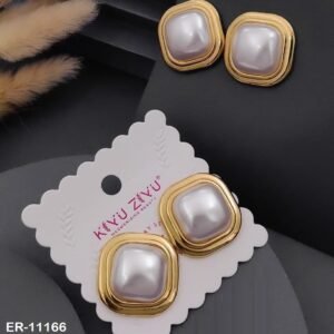 ER-11166 Anti-Tarnish Stainless Steel Earrings from Kiyu Ziyu by Zyra Creation